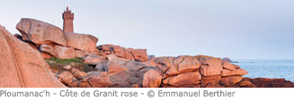 ploumanac h côte de granit rose emmanuel berthier